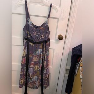 Purple tea cup dress
